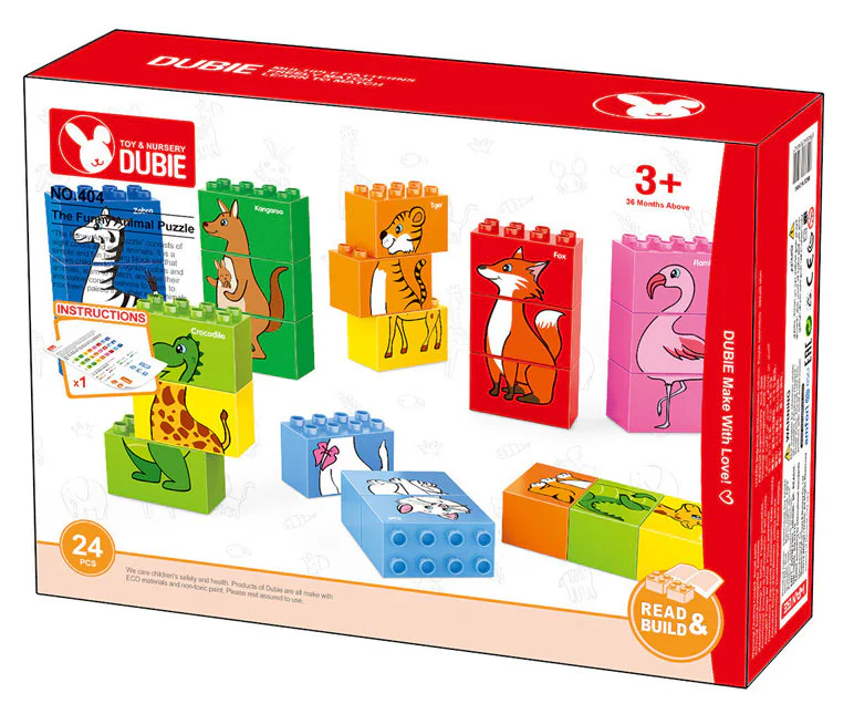 Interesting animal puzzle 万格 WANGE/乐博士 Dr.Luck 404 image 1