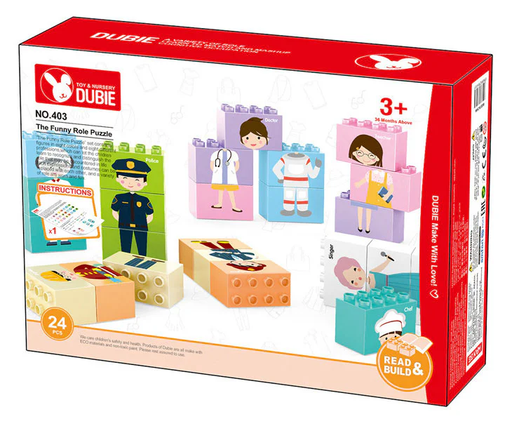 Interesting character puzzle 万格 WANGE/乐博士 Dr.Luck 403 image 1