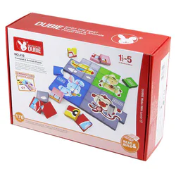 Traffic and animal puzzles