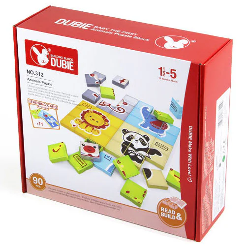 Animal puzzle 万格 WANGE/乐博士 Dr.Luck 312 image 1