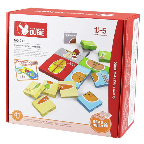Vegetable puzzle 万格 WANGE/乐博士 Dr.Luck 212