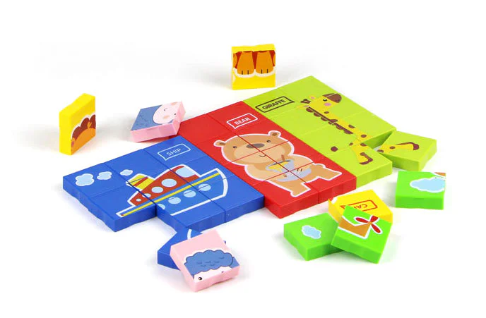 Traffic and animal puzzles 万格 WANGE/乐博士 Dr.Luck 410 image 1