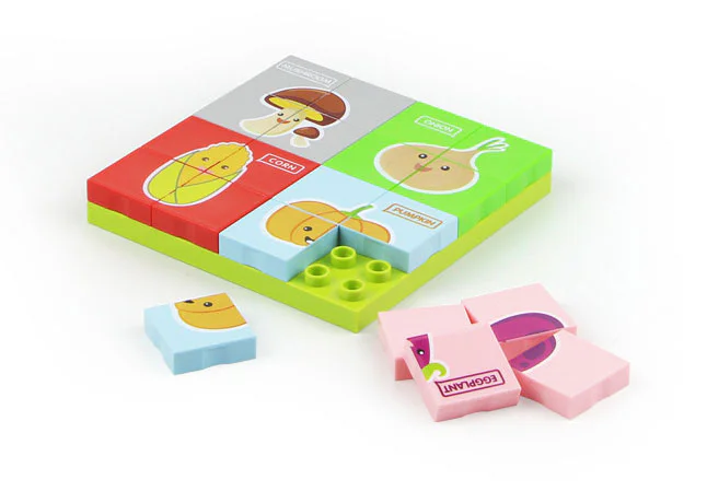 Vegetable puzzle 万格 WANGE/乐博士 Dr.Luck 212 image 1