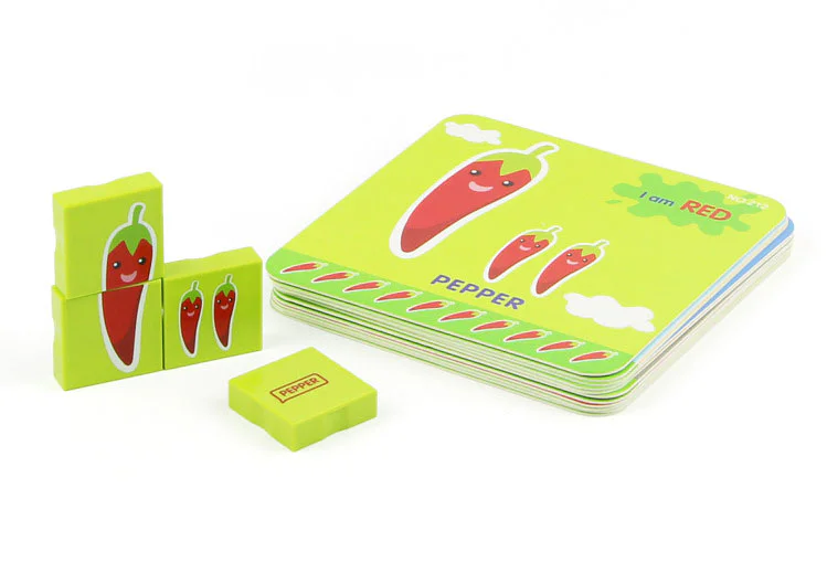 Vegetable puzzle 万格 WANGE/乐博士 Dr.Luck 212 image 2