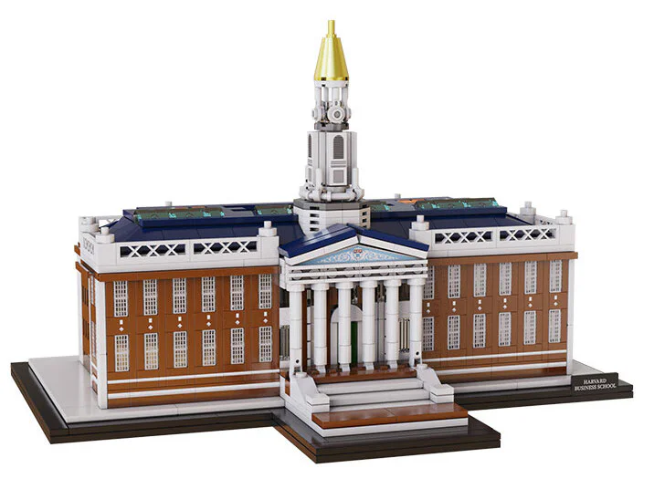 Harvard Business School, Baker Library 咔搭 CaDA/双鹰 DoubleE C66016 image 1