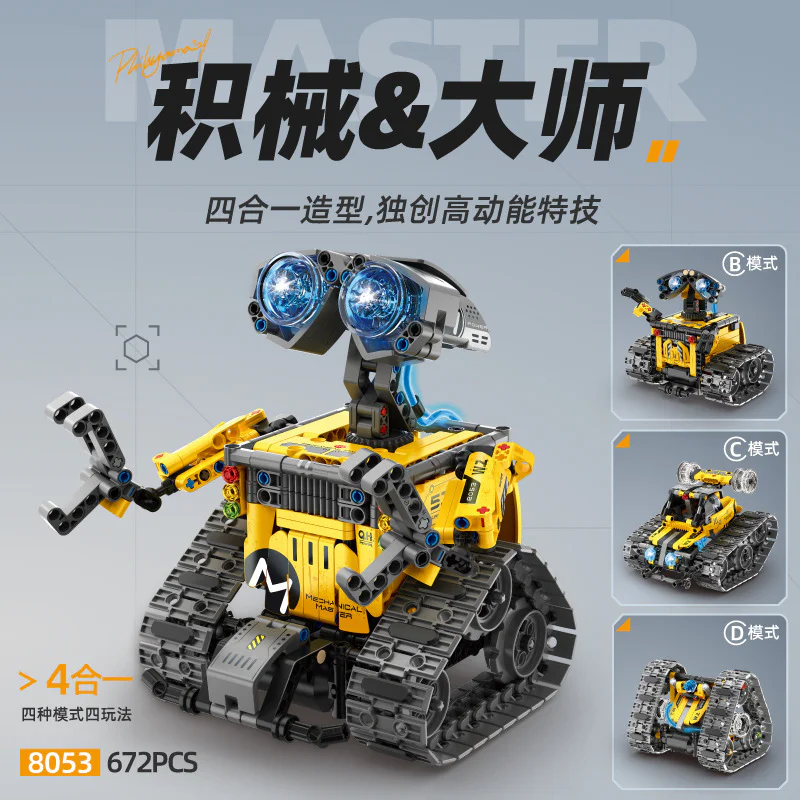 MASTER OF ARMAMENTS: WALLY ROBOT 4IN1 万致 IM.Master 8053 image 4