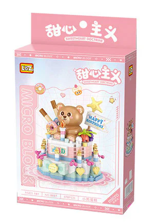 Sweatism: Bear Cake 俐智LOZ 8807 image 2