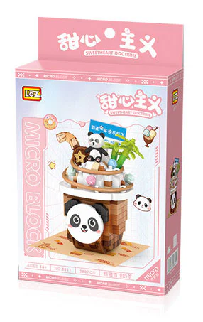 Sweatism: Panda Snowcap Milk 俐智LOZ 8811 image 1
