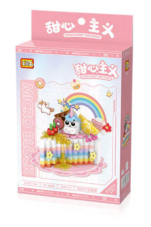 Sweatism: Rainbow 1,000-storey cake 俐智LOZ 8808 image 1