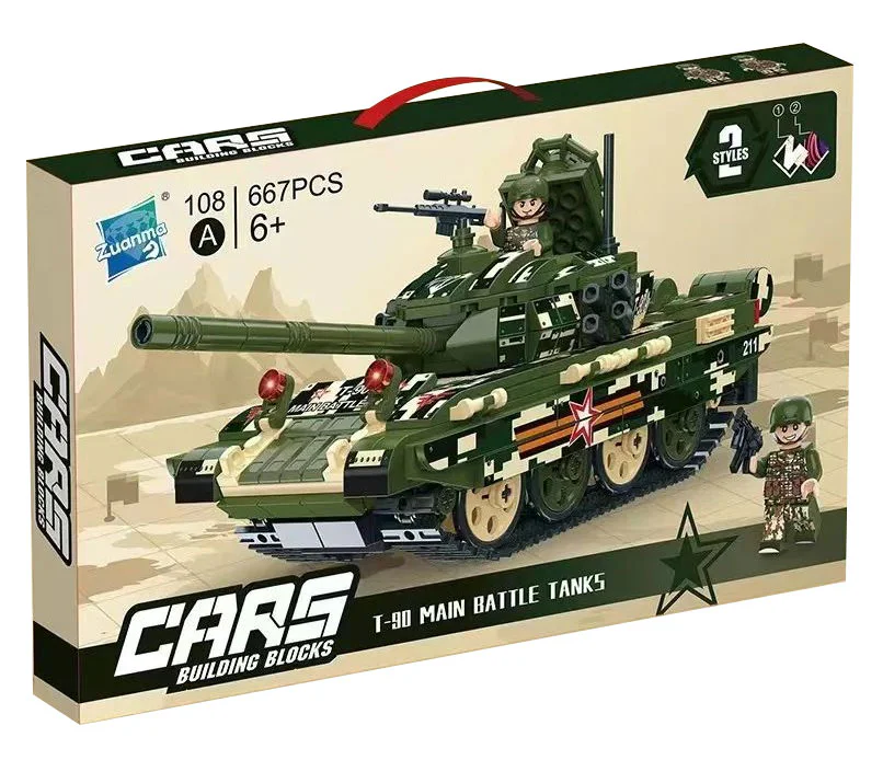STEEL EXPEDITION: RUSSIAN T-90 MAIN BATTLE TANK 钻马Zuanma 108A