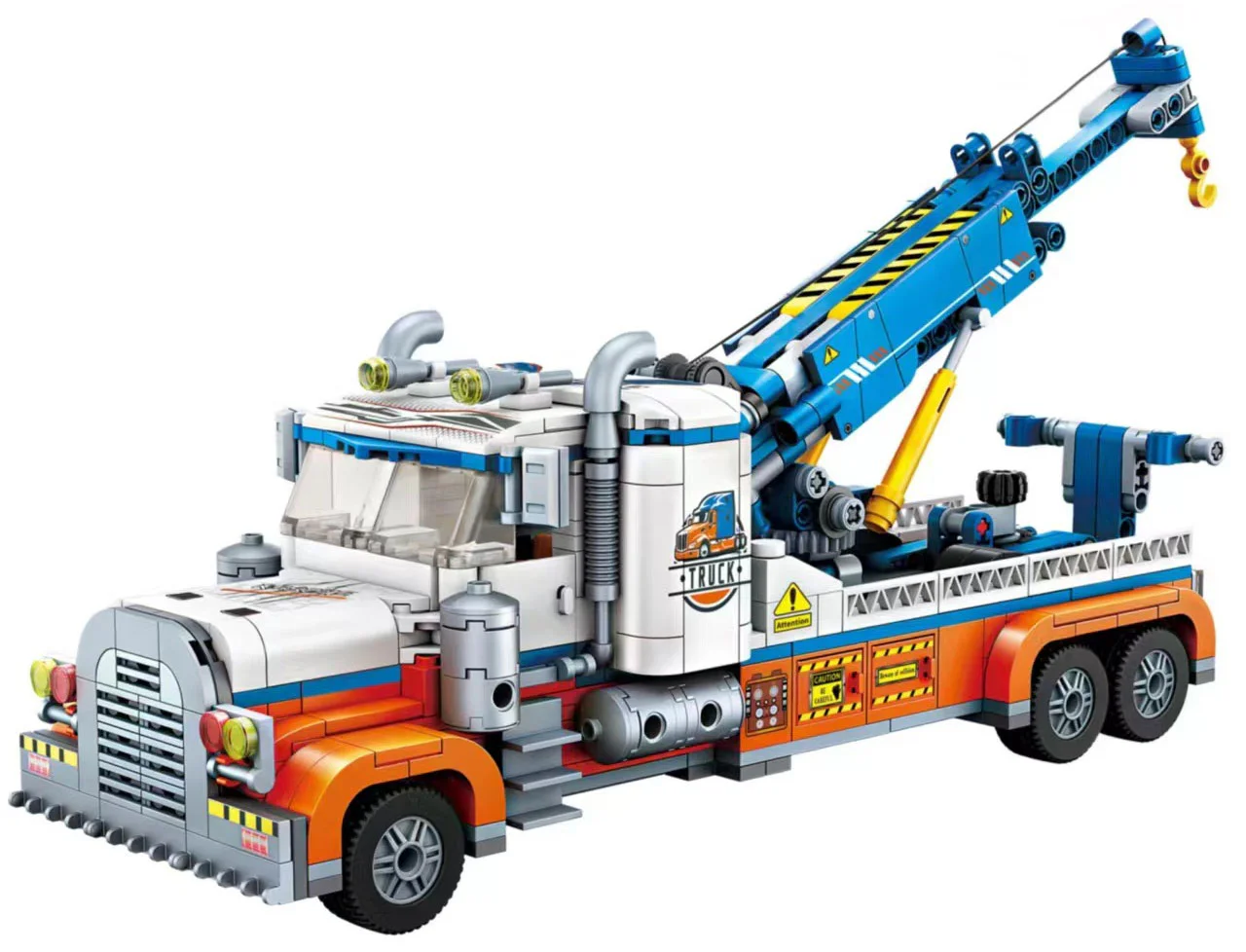 Truck, road 方橙积木 Forange FC1618