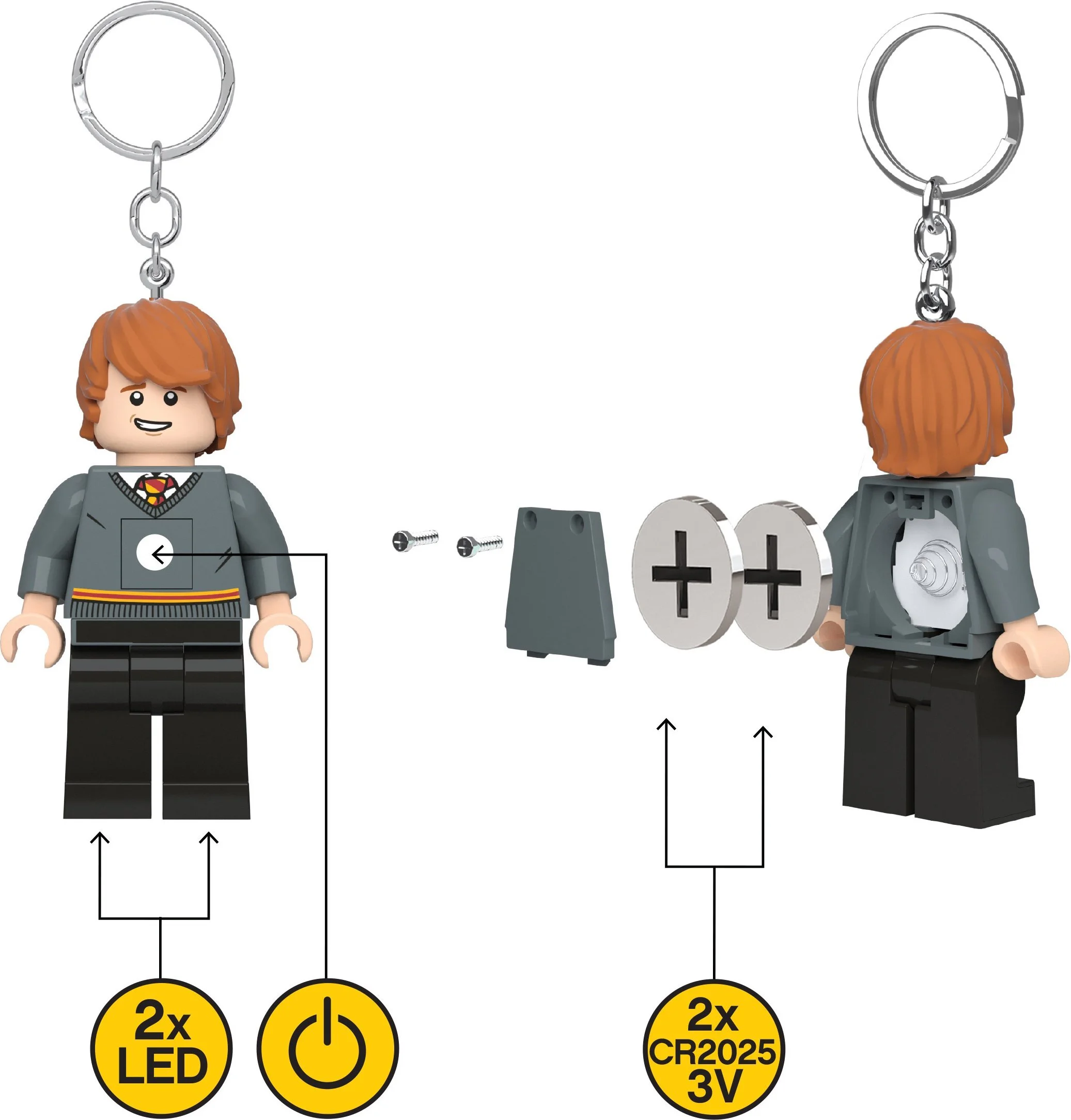 Ron Weasley's key button 乐高 LEGO 5007907 image 7