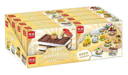 Tastes: 8 Tiramisu, twilight cakes, honey grotesque waffles, chocolate waffles, tea and strawberries and Swiss rolls, lemon and honey cakes, shisenalons, strawberry chocolate cakes