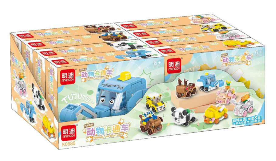 Cartoon Animal 8 明迪 minGDi/磊宝 LEIBAO K0685
