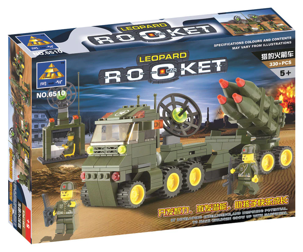 Leopard rocket vehicle 开智 KAZI/高博乐 GBL 6510
