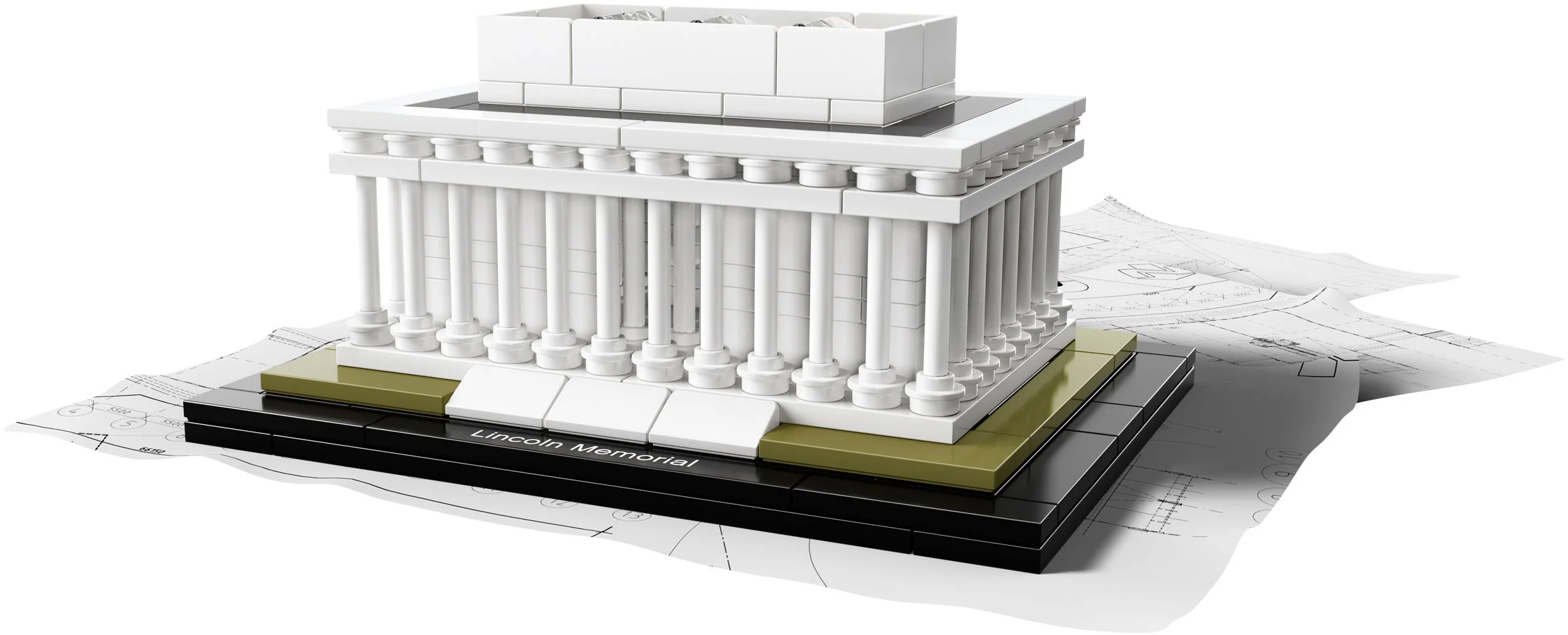 Landmark architecture: Lincoln Memorial LEGO 21022