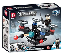 Shadow Commandos: direct 9 police helicopters, 8 units