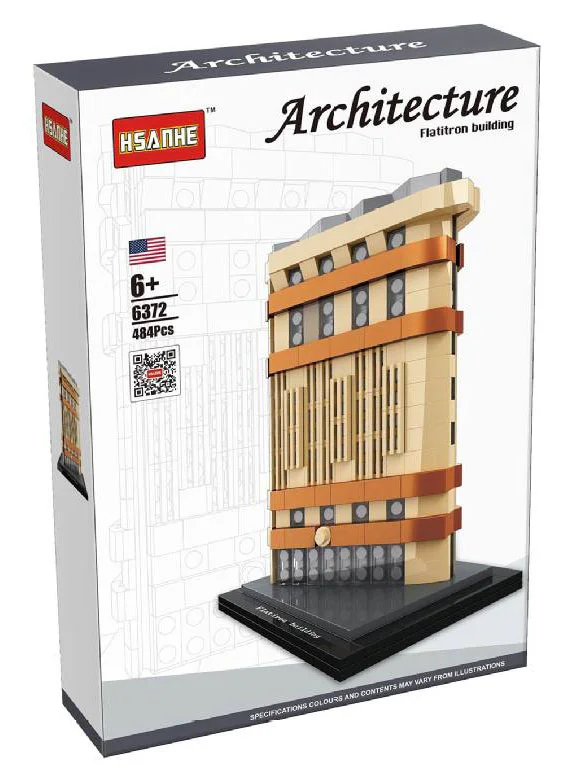 Landmark Building: The Flatiron Building in New York 恒三和 HSANHE/咔扣 CACO 6372 image 2