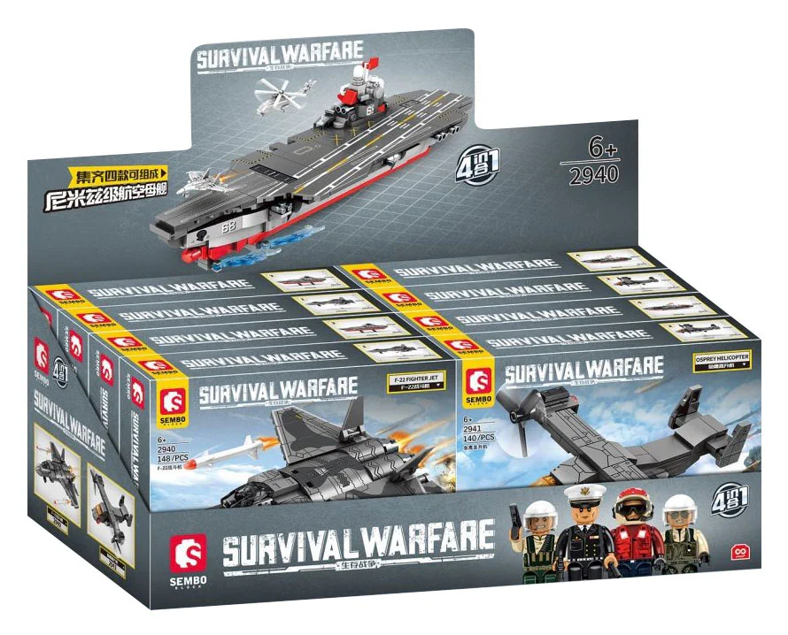 Survival war: Nimitz class aircraft carrier 森宝 SEMBO 2940 image 2