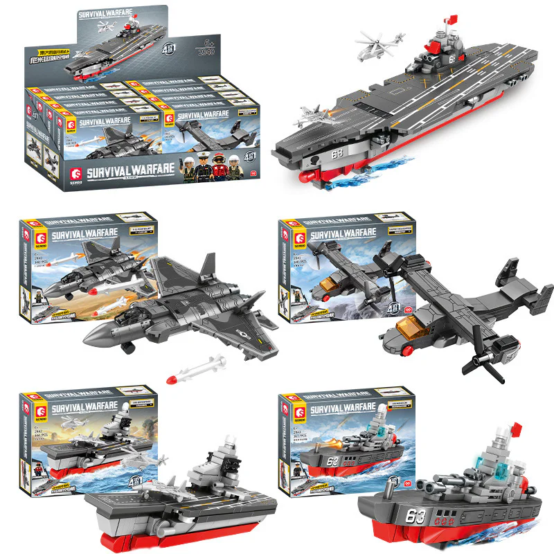 Survival war: Nimitz class aircraft carrier 森宝 SEMBO 2940 image 6