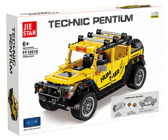 Mechanical running: Hummer Land Cruiser 杰星 JIESTAR FF10018 image 1