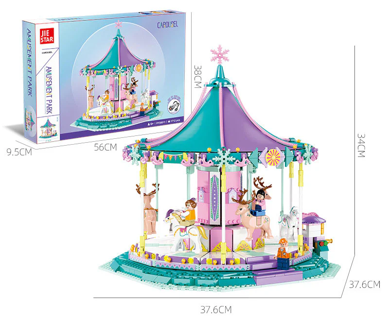 Playground: Rounded horses 杰星 JIESTAR FF30011 image 1