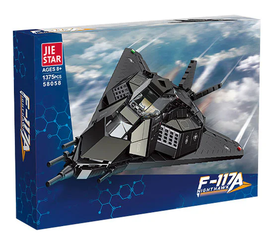 F-117A ATTACKER NIGHTHAWK 杰星 JIESTAR 58058 image 2