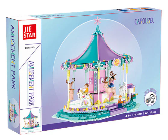 Playground: Rounded horses 杰星 JIESTAR FF30011 image 2