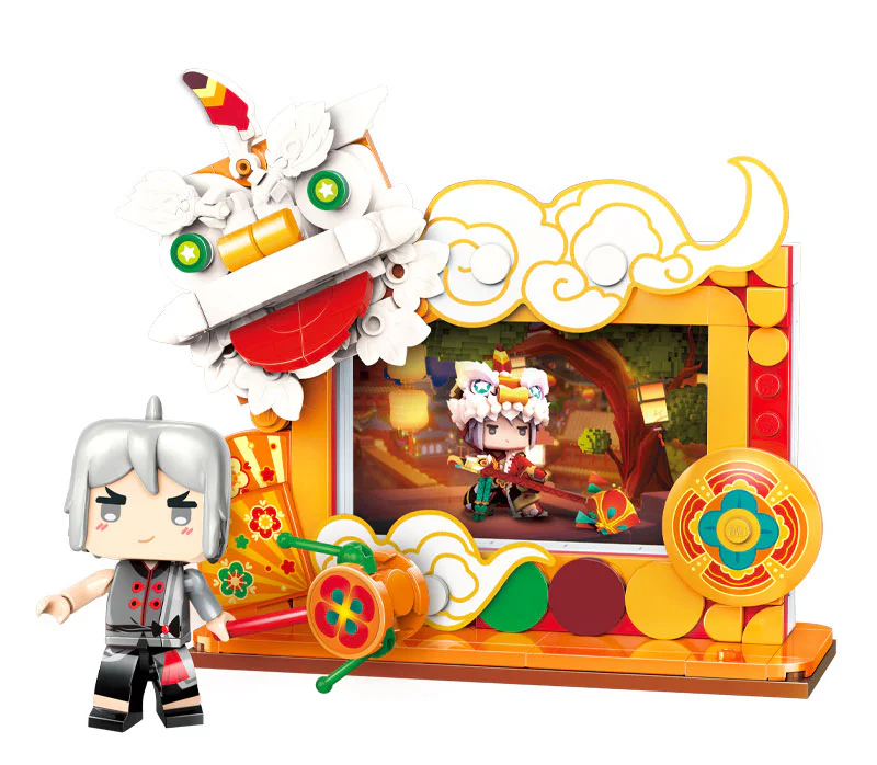 Miniworld: Dance Lion Runner, Desktop Partner 启蒙 QMAN/ENLIGHTEN/Keeppley 72032-2