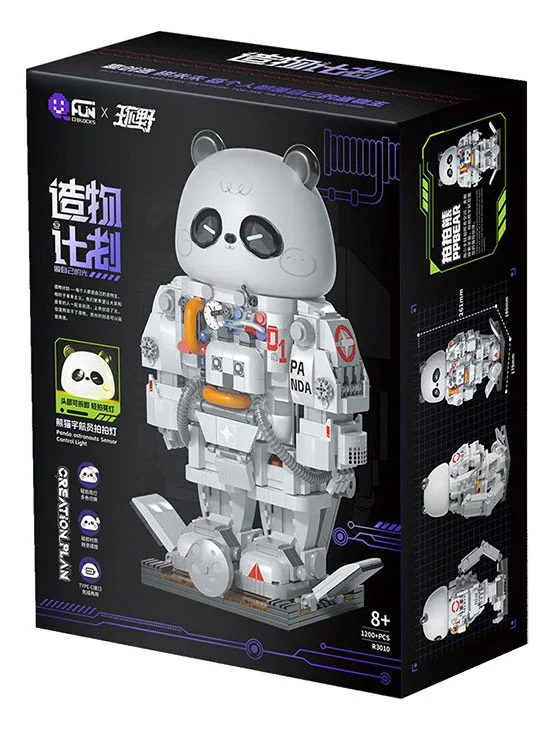 Plan: Panda astronaut taps the lights K盒子/棱锐模型 R3010 image 1