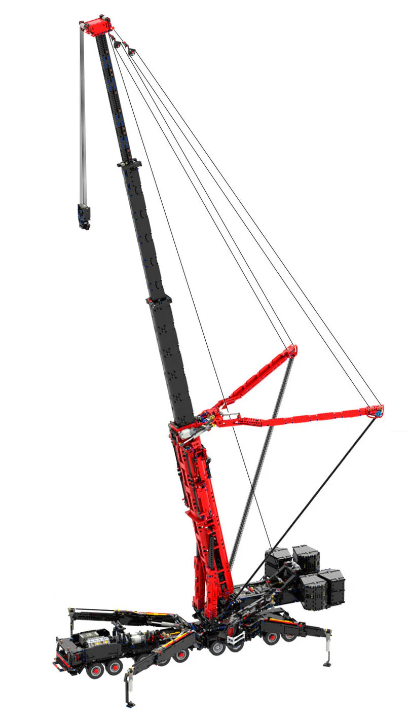 LIBERHEL LTM 11200 ENGINEERING CRANE Ubricks E1001 image 1