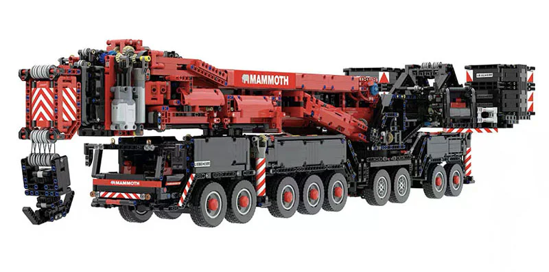 LIBERHEL LTM 11200 ENGINEERING CRANE Ubricks E1001 image 4