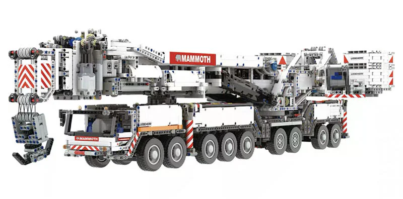 LIBERHEL LTM 11200 ENGINEERING CRANE Ubricks E1001 image 5