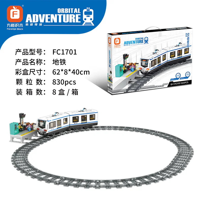 Orbital Wonder Brigade: subway 方橙积木 Forange FC1701 image 3