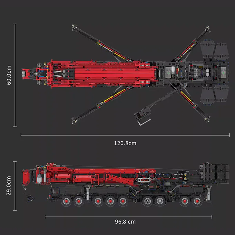 LIBERHEL LTM 11200 ENGINEERING CRANE Ubricks E1001 image 8