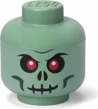 Small Skeleton Storage Head Green 乐高 LEGO 5006590 image 1