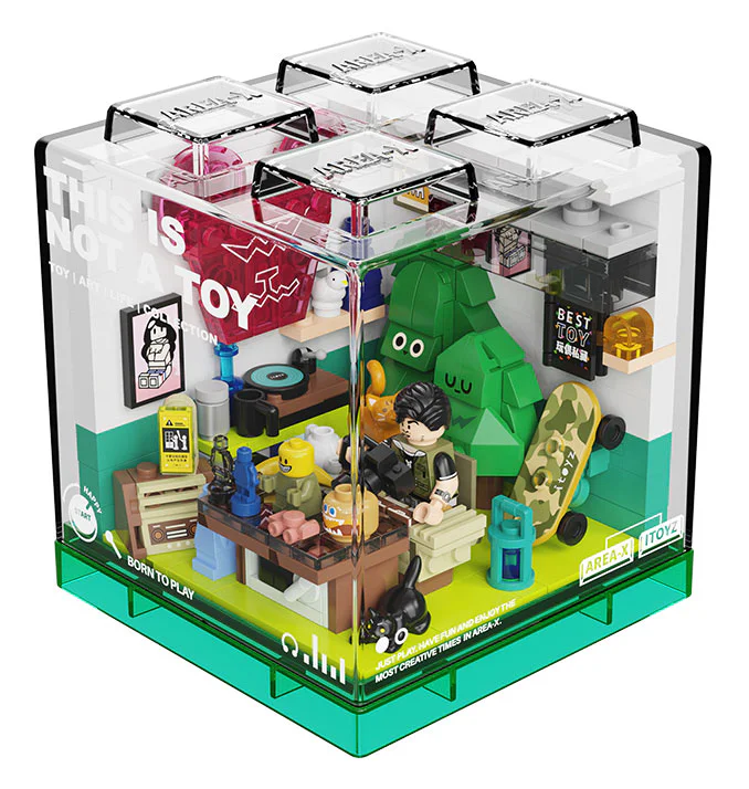 INSPIRED BOX: THE TOY HIDER ITOYZ JOINT NAME X-BOX 森宝 SEMBO AD0002