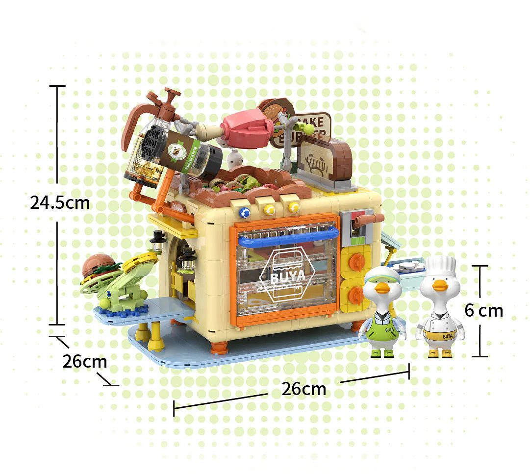 No duck food town: electric oven 芝士糖豆 846492