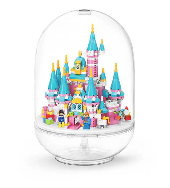Pink castle capsule 魔域积木 MOYUBLOCK MY92102