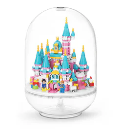 Pink castle capsule