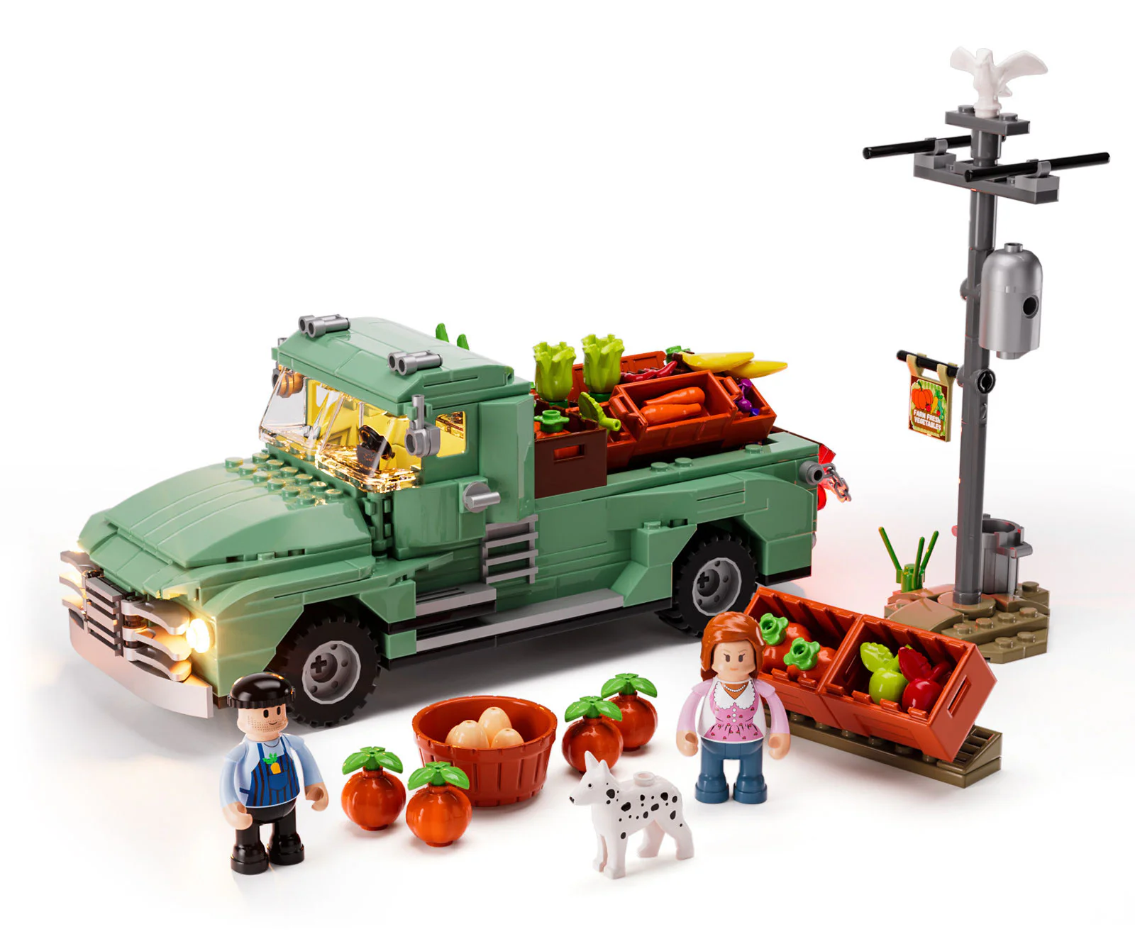Truck, farm Amazing Brick F9016