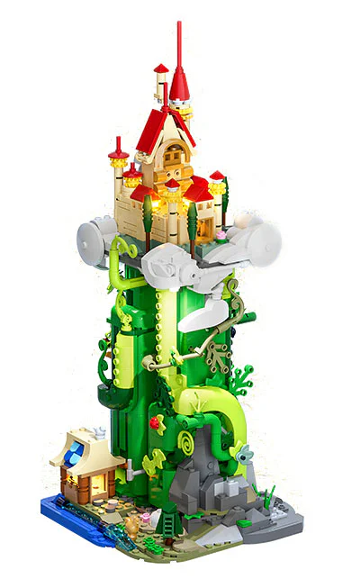 Jack and the Magic Bean Building Castle Amazing Brick F9002 image 1