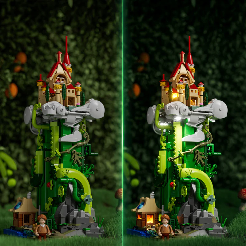 Jack and the Magic Bean Building Castle Amazing Brick F9002 image 8