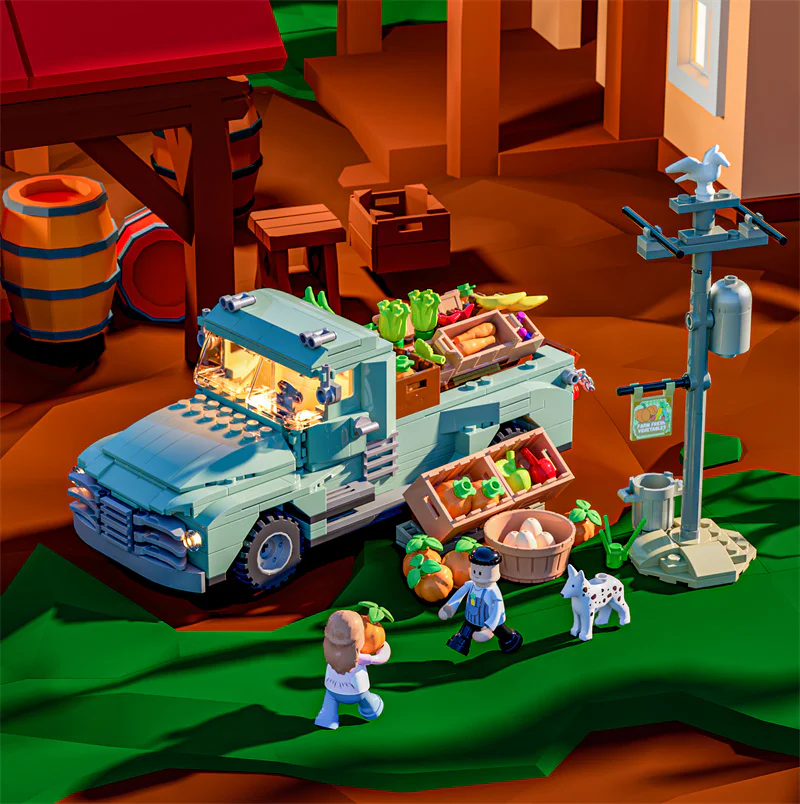 Truck, farm Amazing Brick F9016 image 8