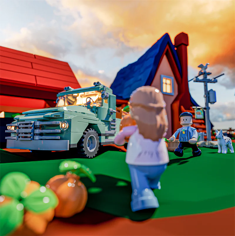 Truck, farm Amazing Brick F9016 image 9