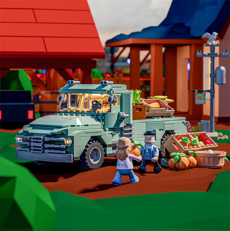 Truck, farm Amazing Brick F9016 image 10