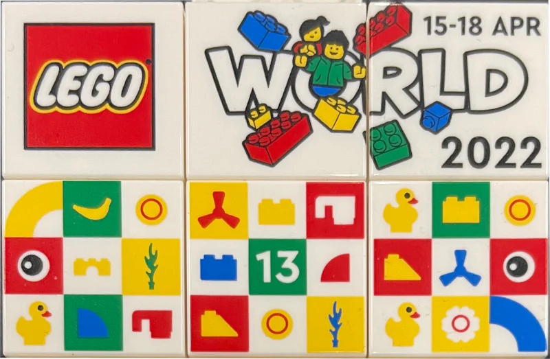LEGO World Denmark Puzzle Promo 2022 乐高 LEGO lwp-15