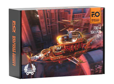 Light pursuit, steam punk Amazing Brick F9014 image 17