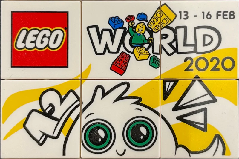 LEGO World Denmark Puzzle Promo 2020 LEGO lwp-14