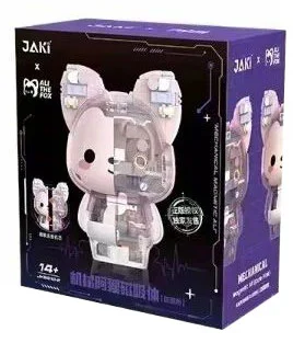 A mechanical beaver magnet 佳奇积木 JAKI JK6510-2 image 2